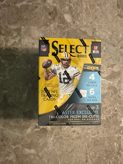 2020 Panini Select Football Blaster Box