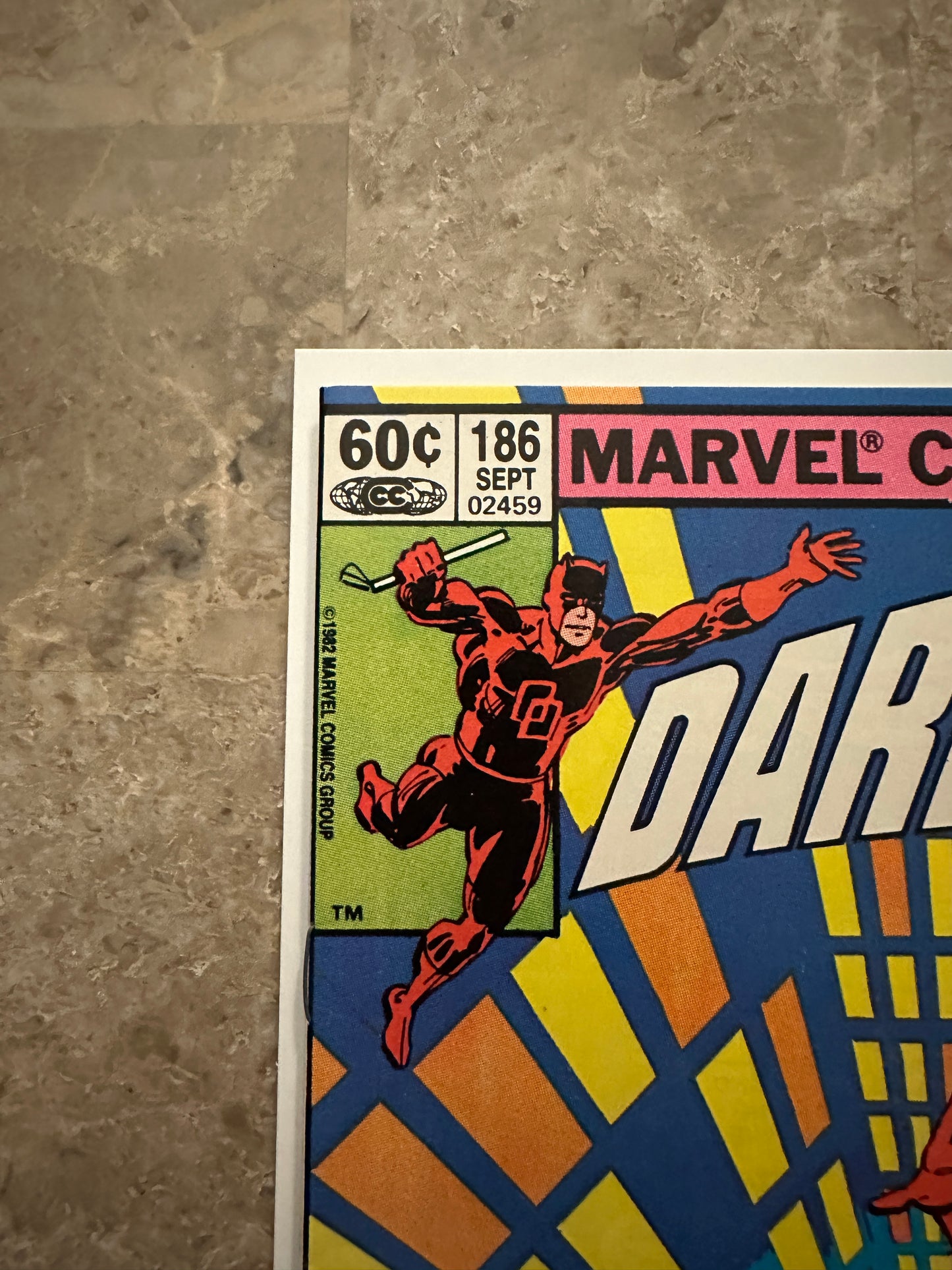 Daredevil #186 VF/NM 9.0 Newsstand (1982 Marvel Comics)