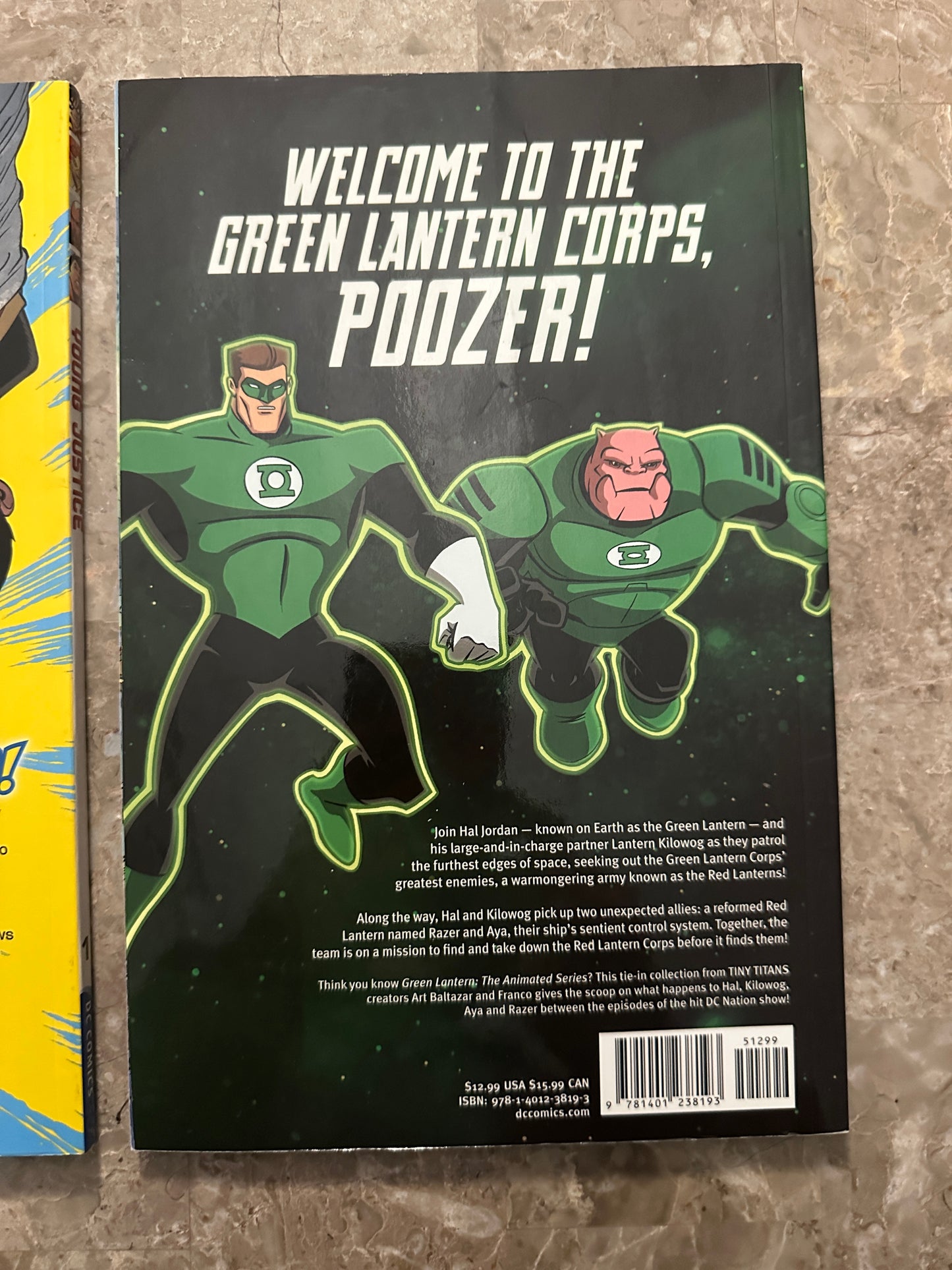 Cartoon Network Young Justice/Green Lantern Animated TPBs (DC 2019)