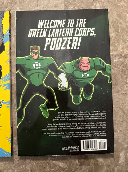 Cartoon Network Young Justice/Green Lantern Animated TPBs (DC 2019)