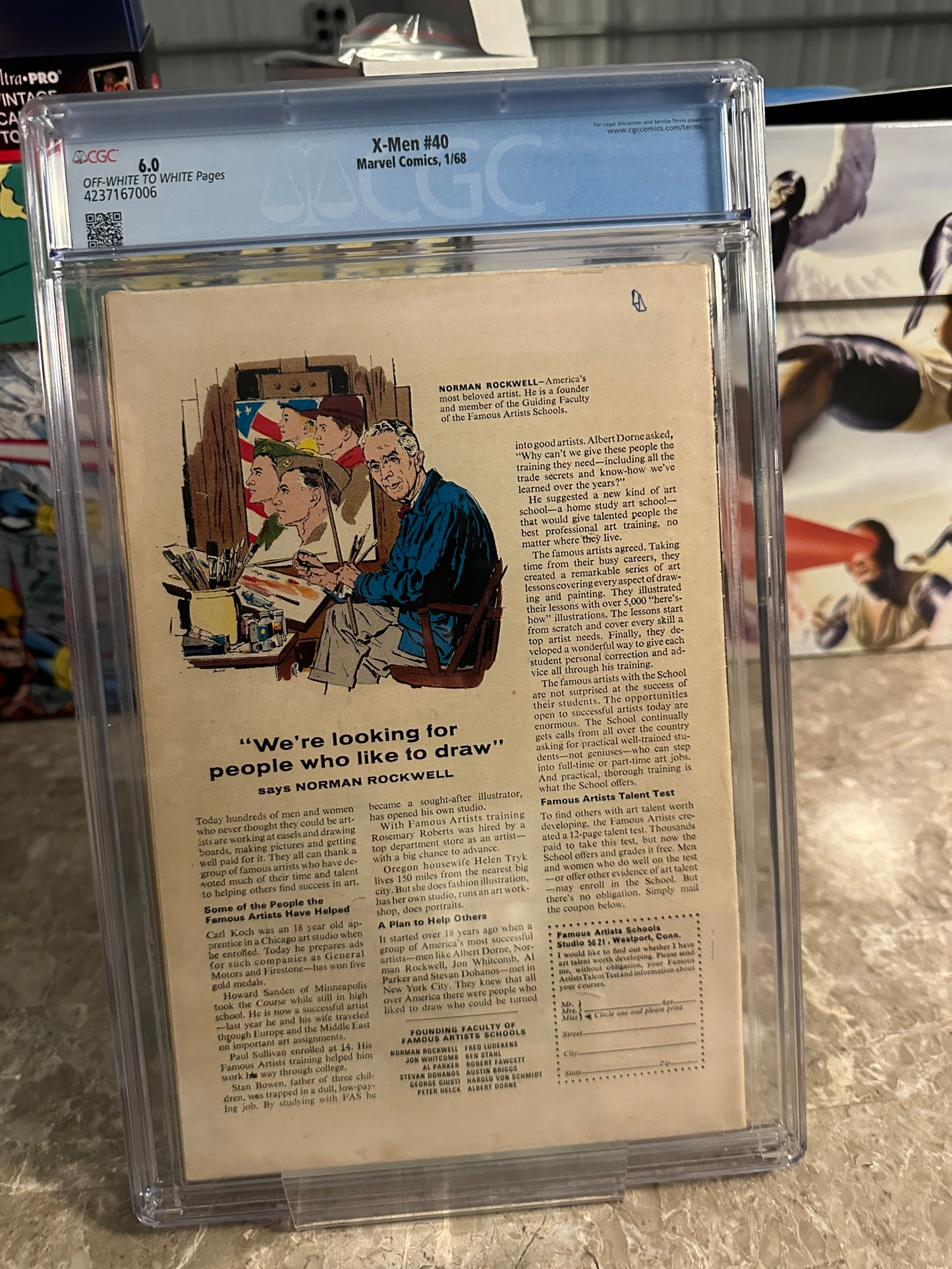 X-Men #40 CGC 6.0 (Marvel 1968)