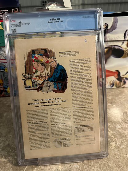 X-Men #40 CGC 6.0 (Marvel 1968)