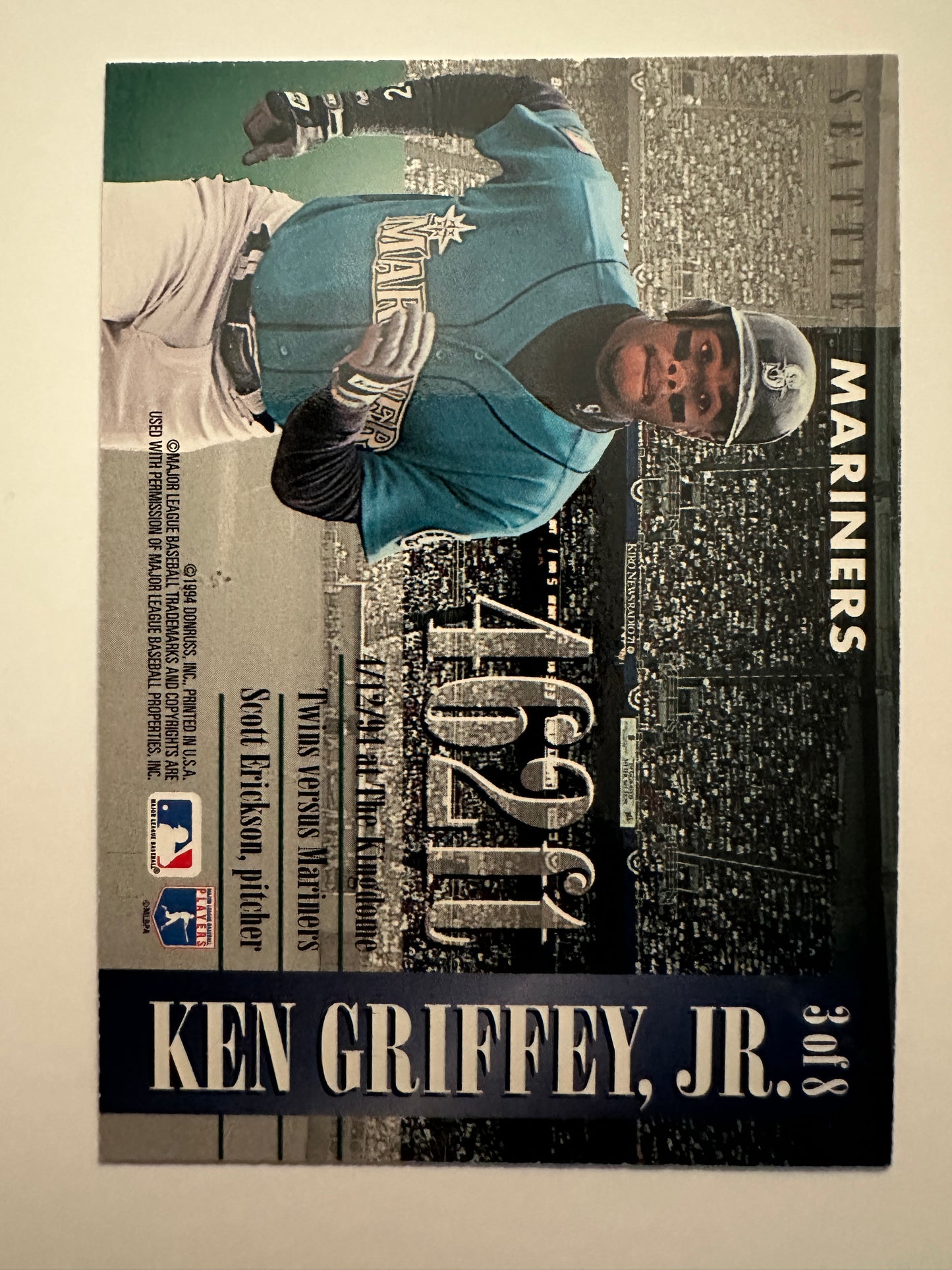 1995 Donruss Long Ball Leaders (8 card set) - Higher grade