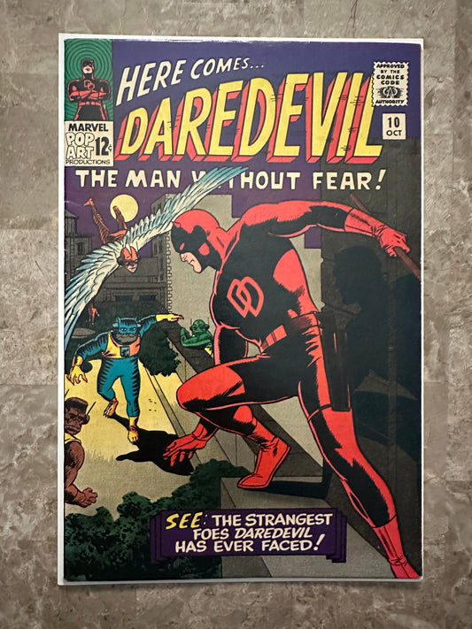 Daredevil #10 VF- 7.5 (1965 Marvel)