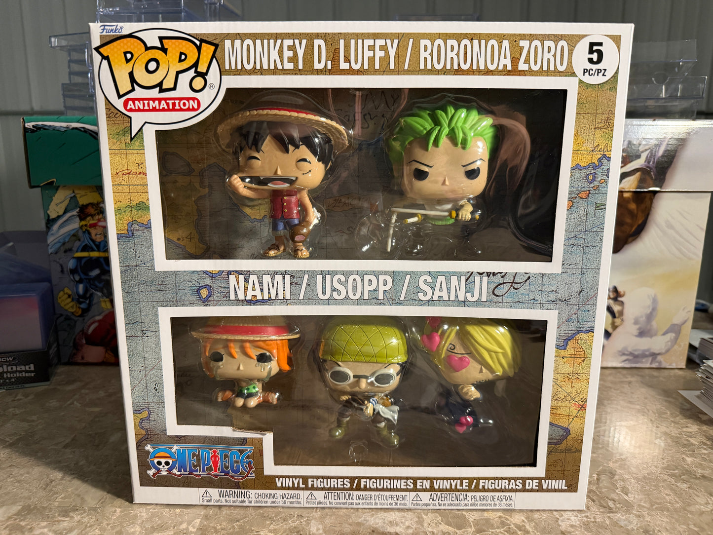 Funko Pop! Animation One Piece 5-Pack Vinyl Figures (Straw Hat Crew)