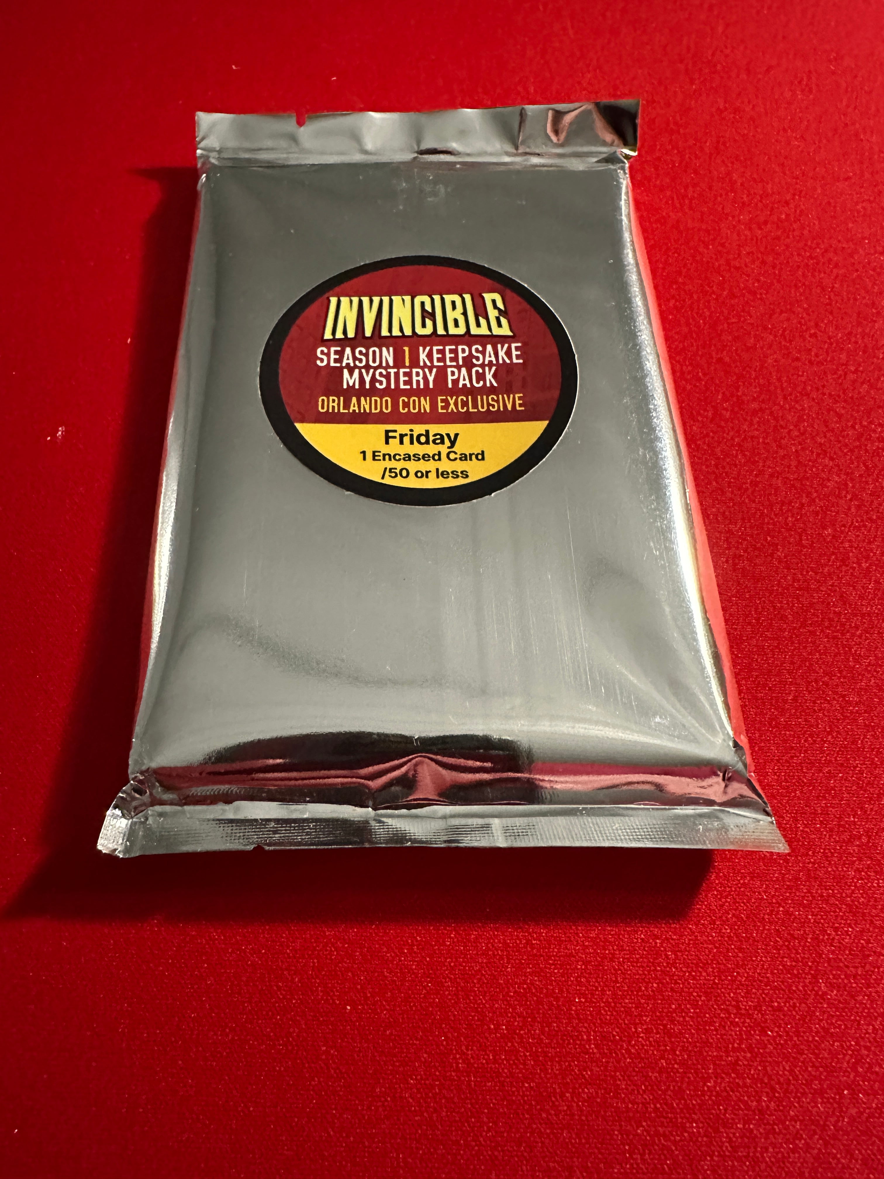 Invincible Season 1 Keepsake Mystery Pack Orlando Con - Friday (3/20/2 ...
