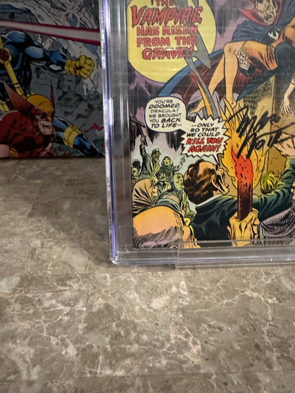 Tomb of Dracula #14 CGC 9.4 WP SS Wolfman (1973 Marvel)