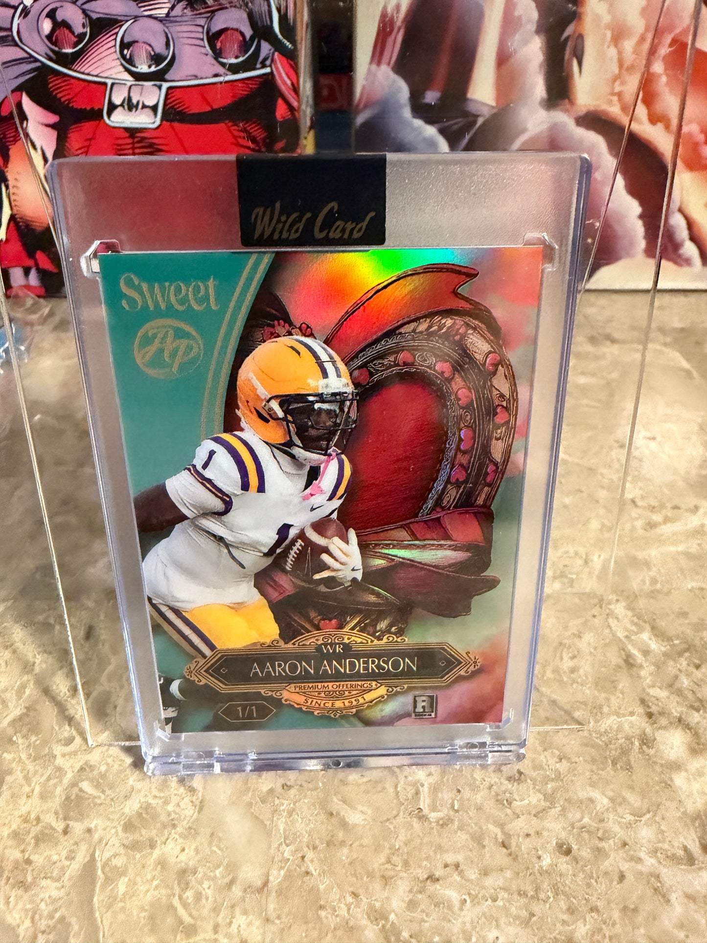 Aaron Anderson 2026 Wild Card Wild Art 1/1