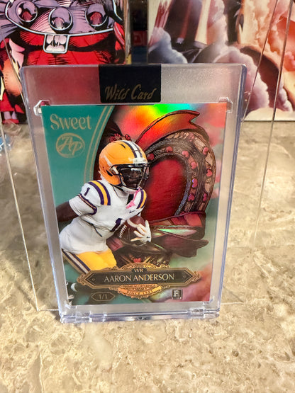 Aaron Anderson 2026 Wild Card Wild Art 1/1