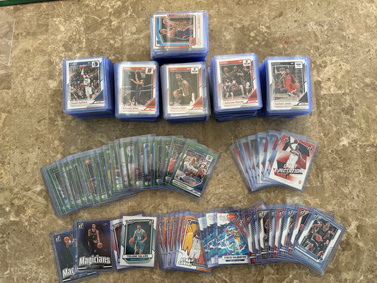 2024 Panini Donruss Basketball Full Set #1-200 + Extras - Holos, Rated Rookies