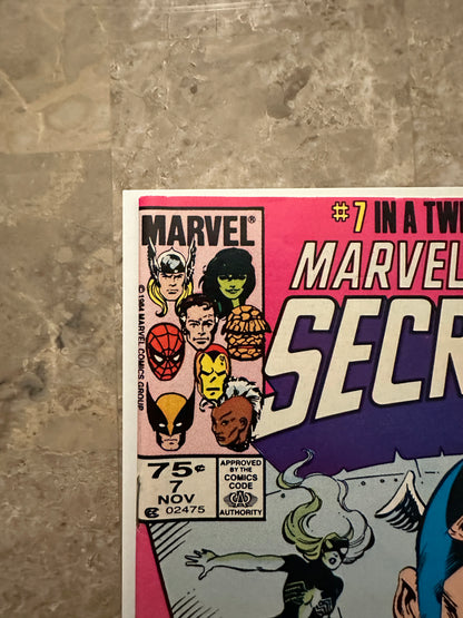 Marvel Super Heroes: Secret Wars #7 Newsstand FN+ 6.5 (Marvel Comics 1984)
