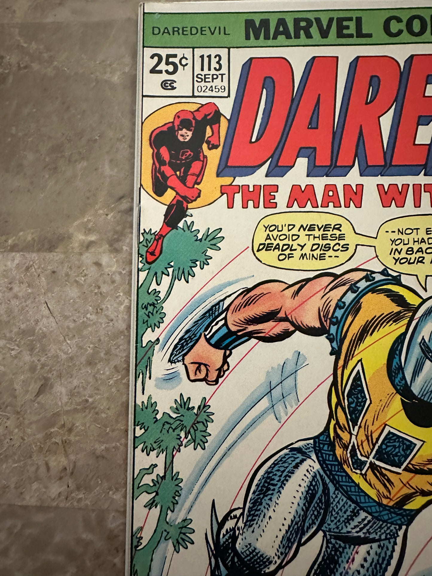 Daredevil #113 FN+ 6.5 (1974 Marvel) - 1st Appearance Death-Stalker