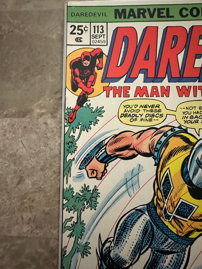 Daredevil #113 FN+ 6.5 (1974 Marvel) - 1st Appearance Death-Stalker