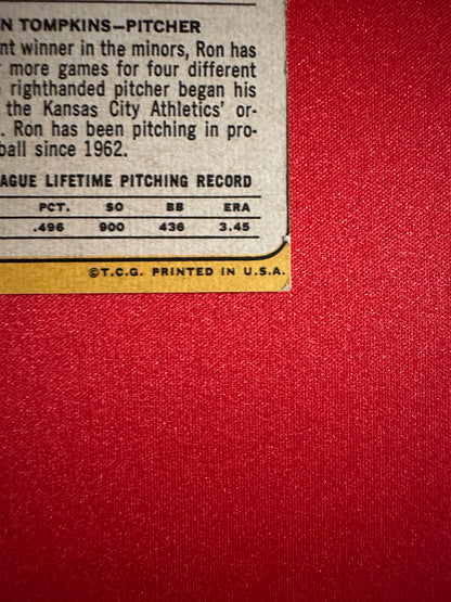 1968 Topps #247 Johnny Bench Rookie RC - Great Color - Clean Back - No Creases