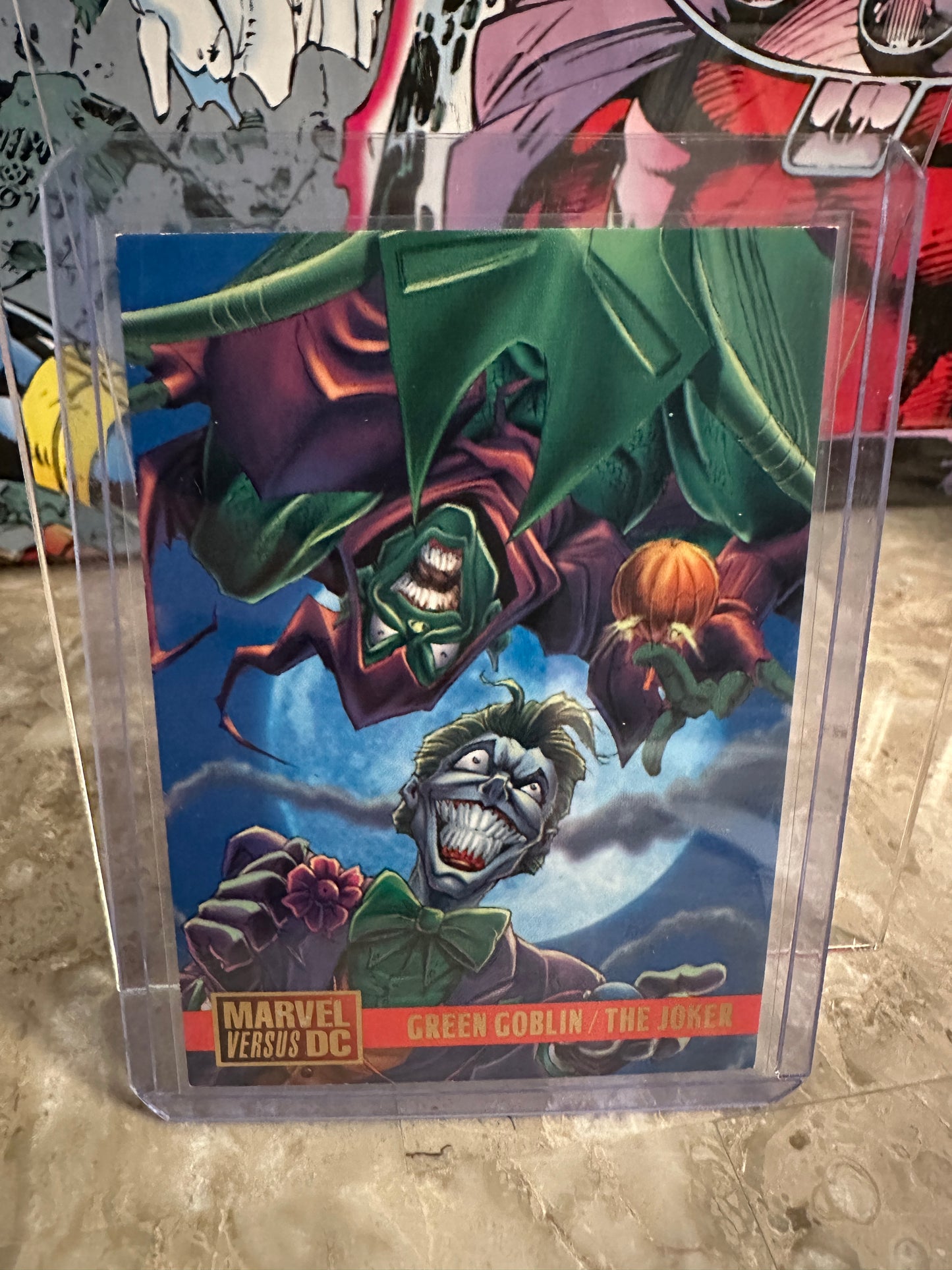 Green Goblin/Joker #95 (1995 Fleer DC vs. Marvel) - Higher grade