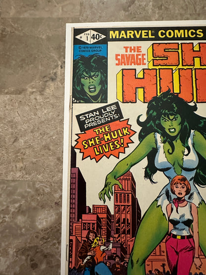 Savage She-Huk #1 FN 6.0 (1980 Marvel Comics) - High Grade, Detached Staple