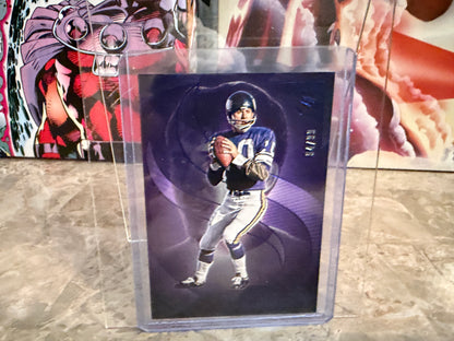 Fran Tarkenton 2025 Panini Silhouette Football Base Blue /99 #79