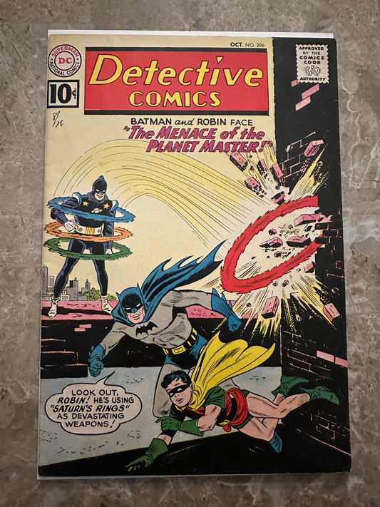 Detective Comics #296 VG+ 4.5 (DC 1961) - Excellent color