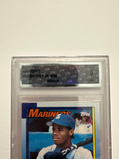 Ken Griffey Jr. #336 CTA/PSA Graded Mint 9 (1990 Topps)