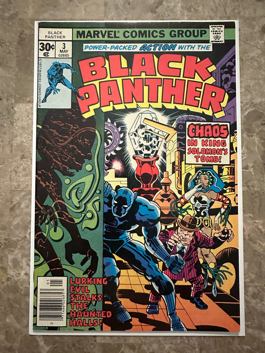 Black Panther #3 VF- 7.5 (1977 Marvel) - High grade