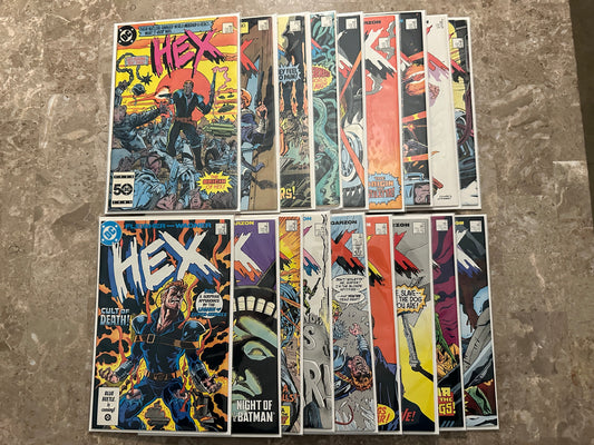 Hex #1-18 Full Set Mid Grade (DC Comics 1985)