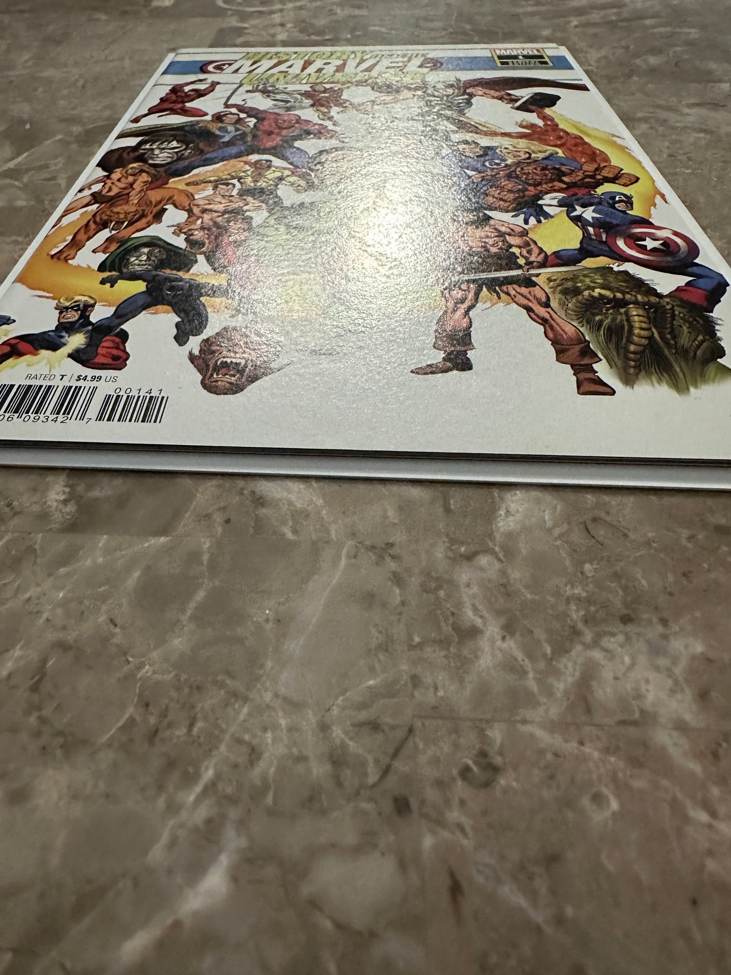 History of the Marvel Universe 1:100 NM 9.4 (2019 Marvel) - John Buscema