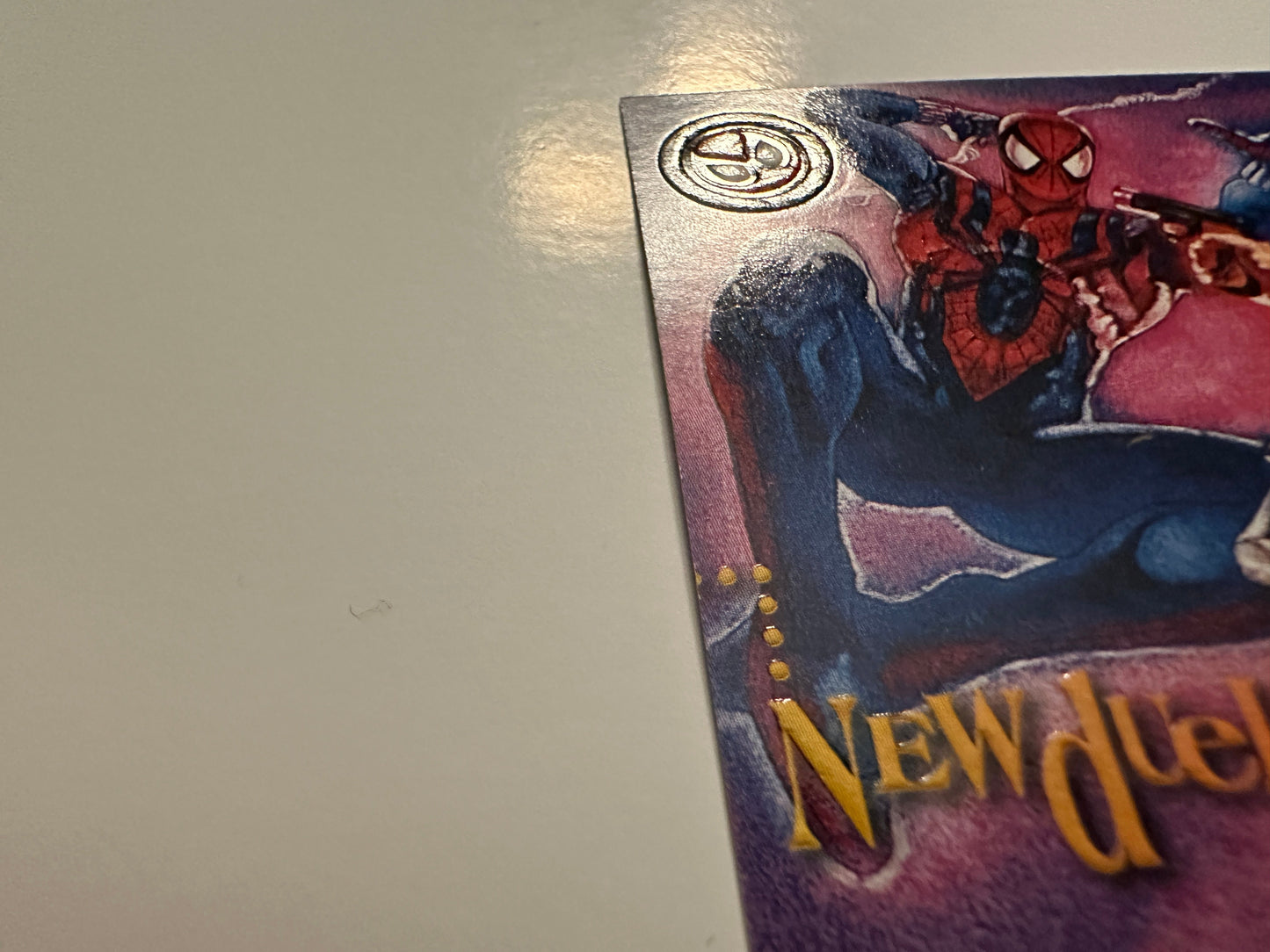 Spider-Man vs El Toro Negro #50 (1996 Marvel Fleer Spider-Man Premium)