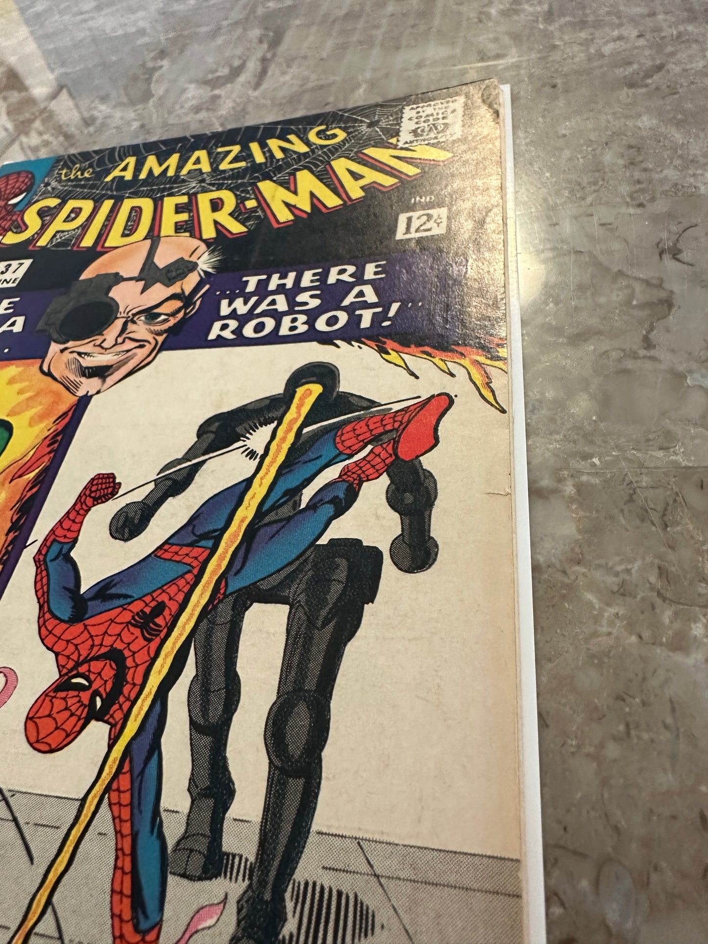Amazing Spider-Man #37 VF- 7.5 (Marvel Comics 1966)