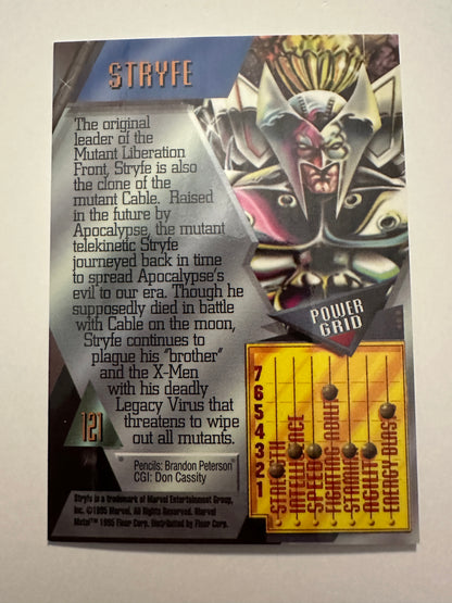 Stryfe #121 (1995 Marvel Metal) - High grade