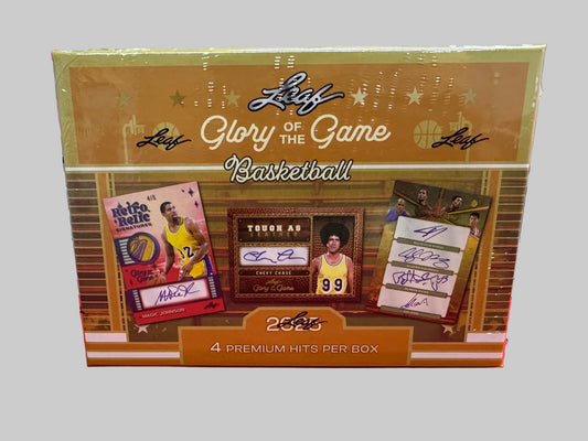 2025 Leaf Glory of the Game Basketball Hobby Box - Available Now