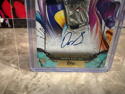 2025 Topps Inception Orelvis Martinez Rookies Emerging Star Auto /75 RC #RESA-OM