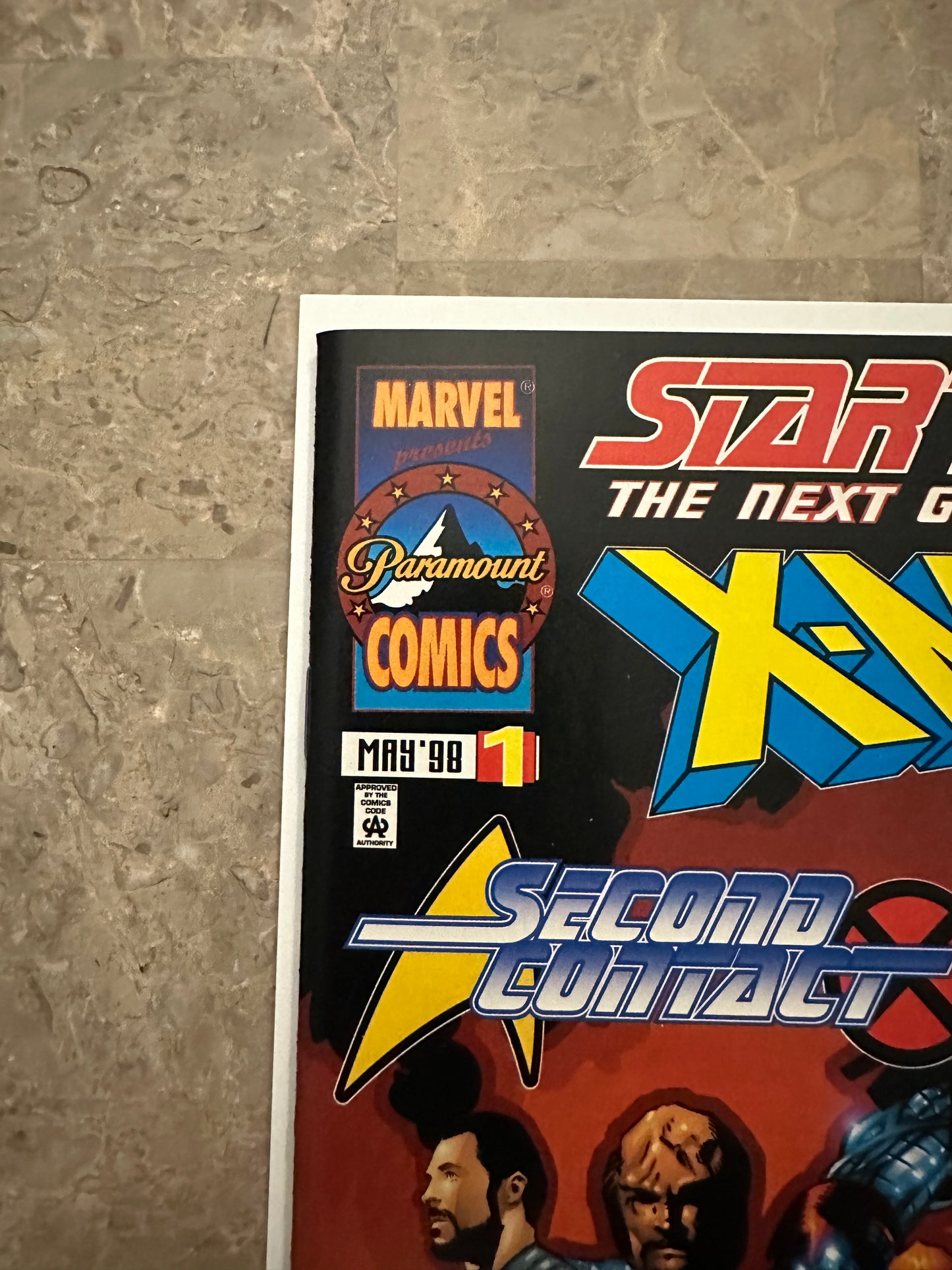Star Trek TNG X-Men Second Contact NM 9.4-9.8 (1998 Marvel Comics)