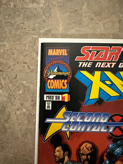 Star Trek TNG X-Men Second Contact NM 9.4-9.8 (1998 Marvel Comics)