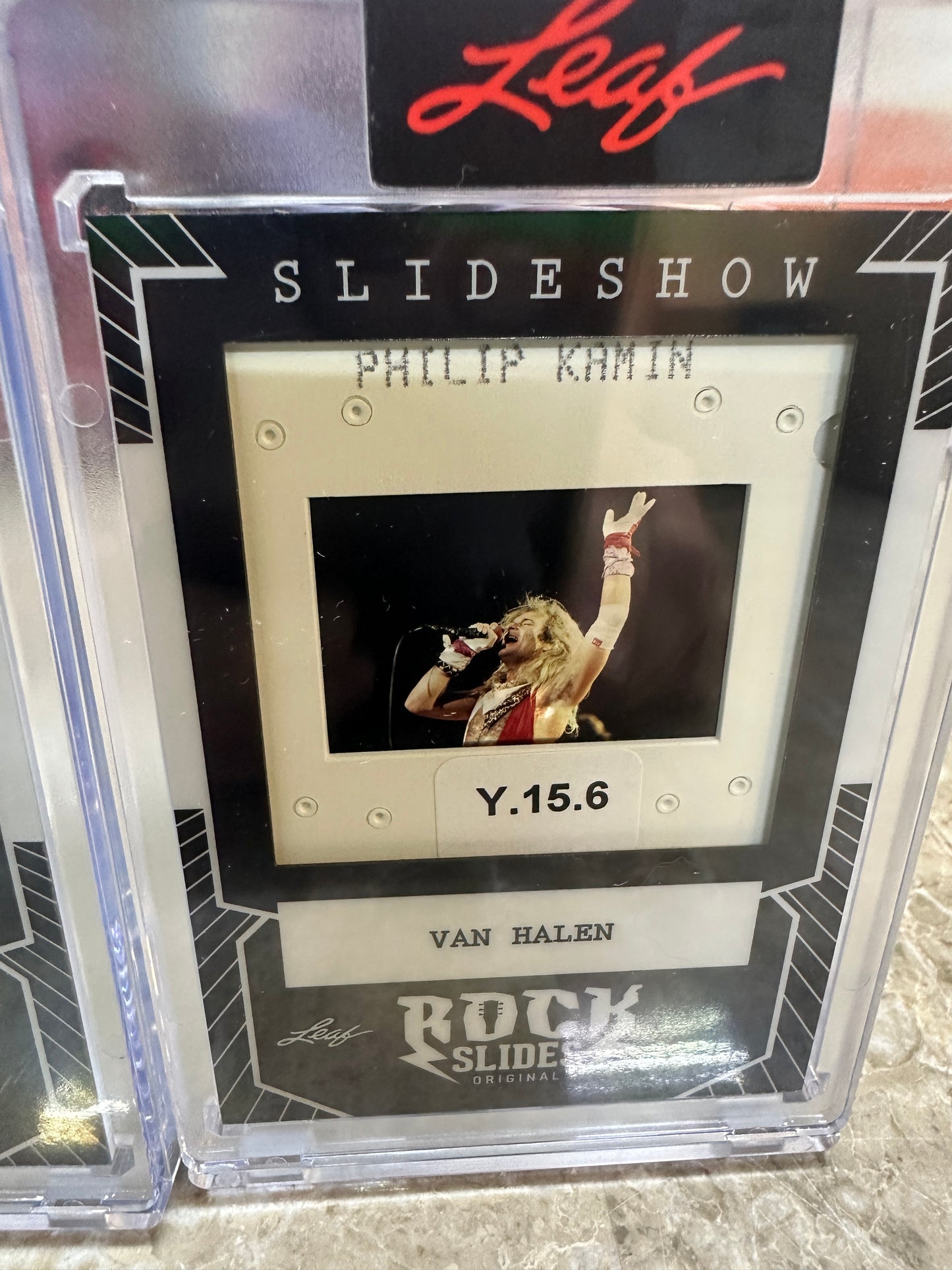 2026 Leaf Slideshow VAN HALEN 7-Slide LOT Classic David Lee Roth Era 1978-1984