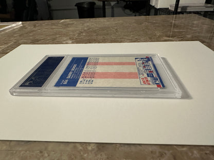Barry Bonds #604 PSA Graded Mint 9 (OC) (1987 Fleer)