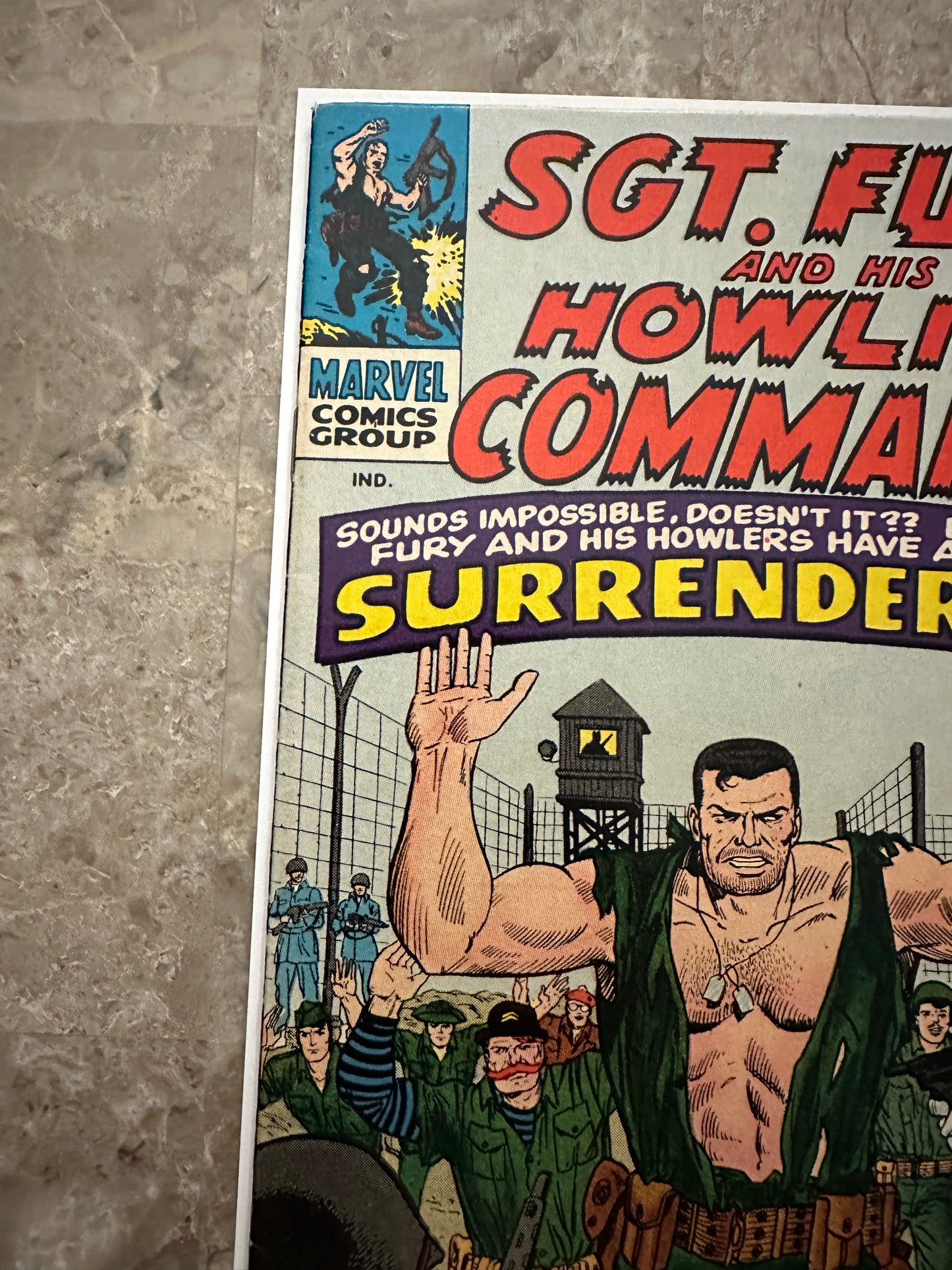 Sgt Fury #30 VF- 7.5 (Marvel Comics 1966) - Glossy copy