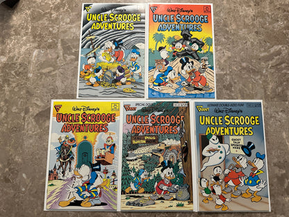 Uncle Scrooge Adventures #1-21 Higher Grade (Gladstone 1987)