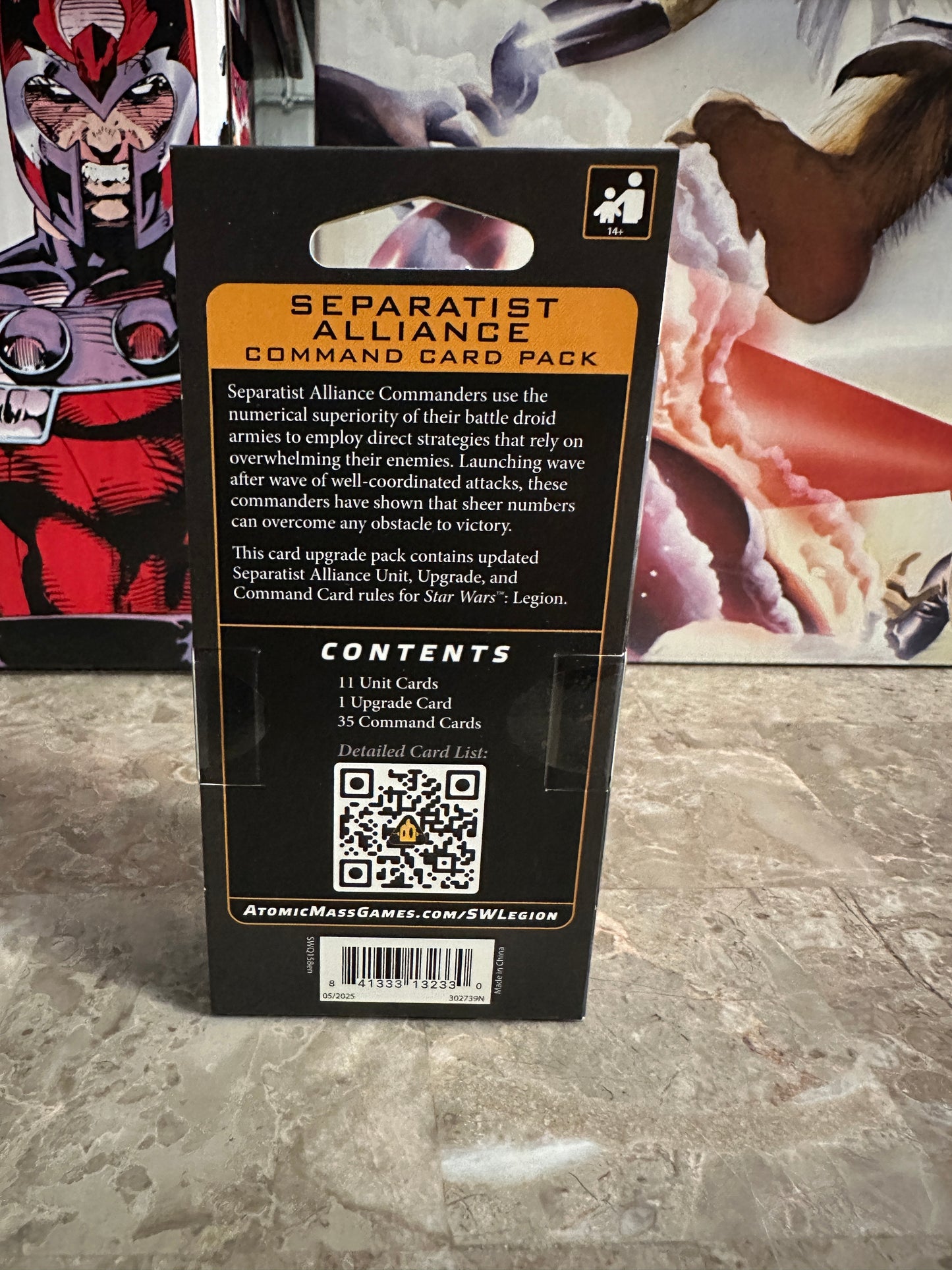 🤖 Star Wars: Legion – Separatist Alliance Command Card Pack