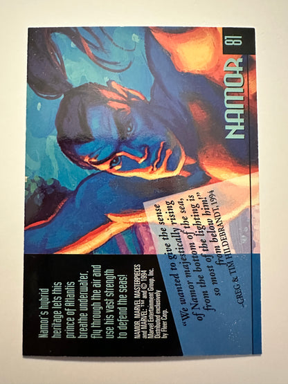 Namor #81 (1994 Marvel Masterpieces) - High grade