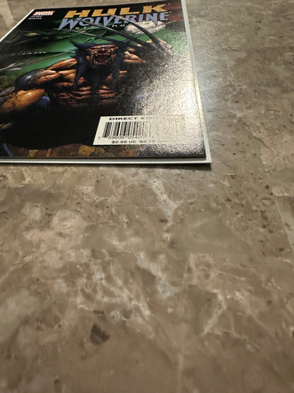 Hulk Wolverine Six Hours #1-4 High Grade (Marvel 2003)