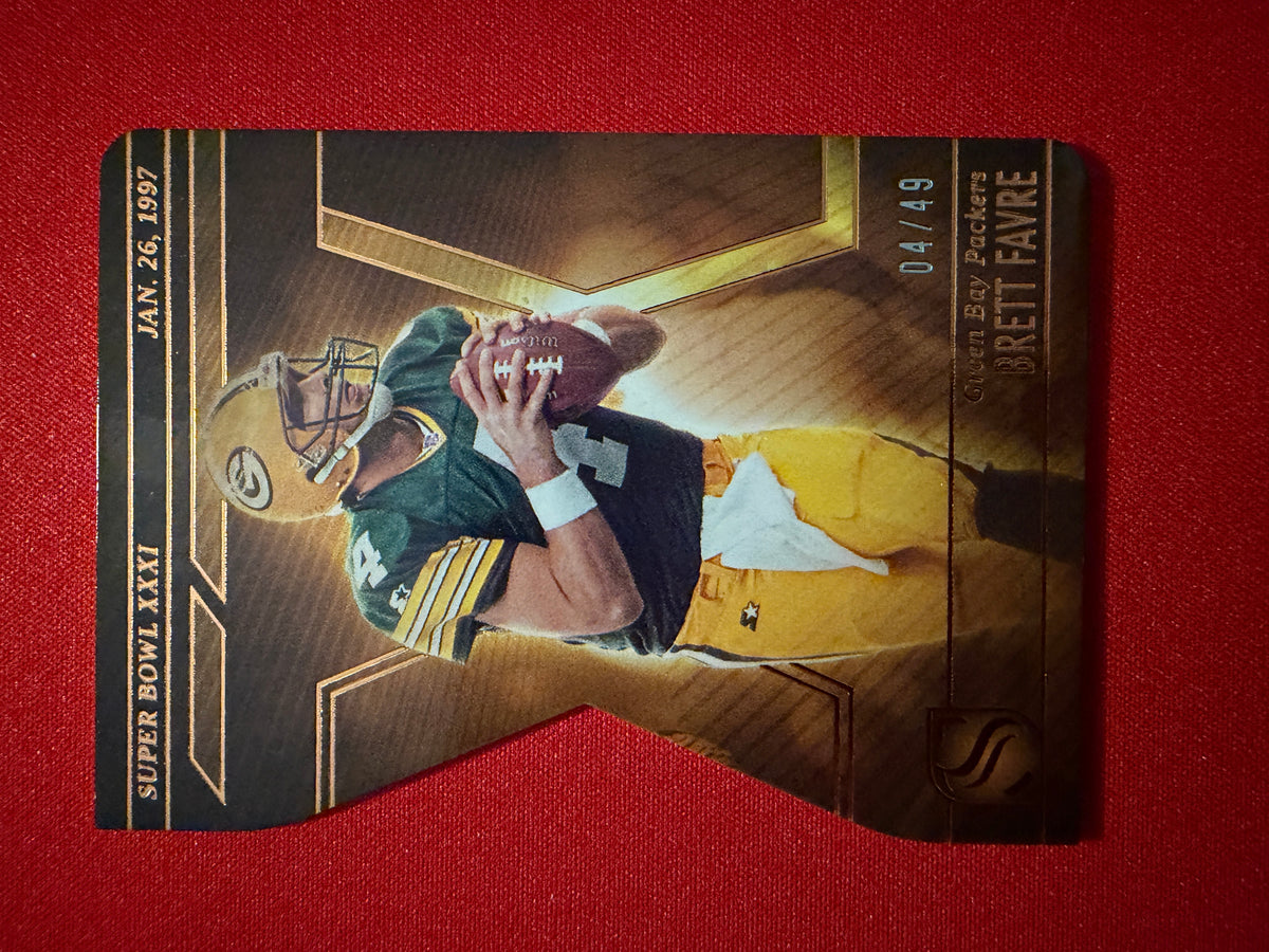 Brett Favre 2025 Panini Silhouette Football Super Bowl XXXI /49 #9