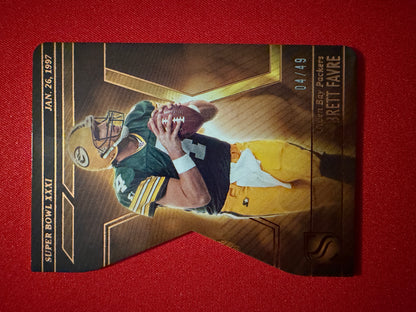 Brett Favre 2025 Panini Silhouette Football Super Bowl XXXI /49 #9
