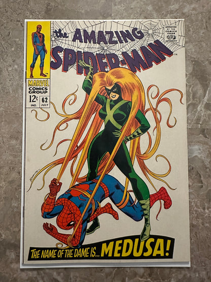 Amazing Spider-Man #62 VF- 7.5 (Marvel Comics 1968)