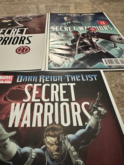 Secret Warriors #1-15,20-28 + One Shot Lot of 25 (2009 Marvel)