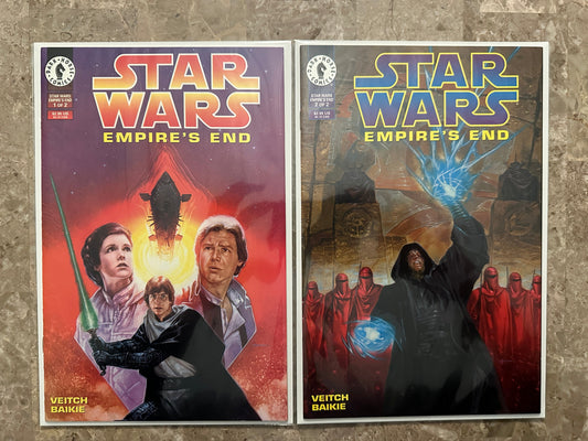 Star Wars: Empire's End #1-2 Full Set (1995 Dark Horse)