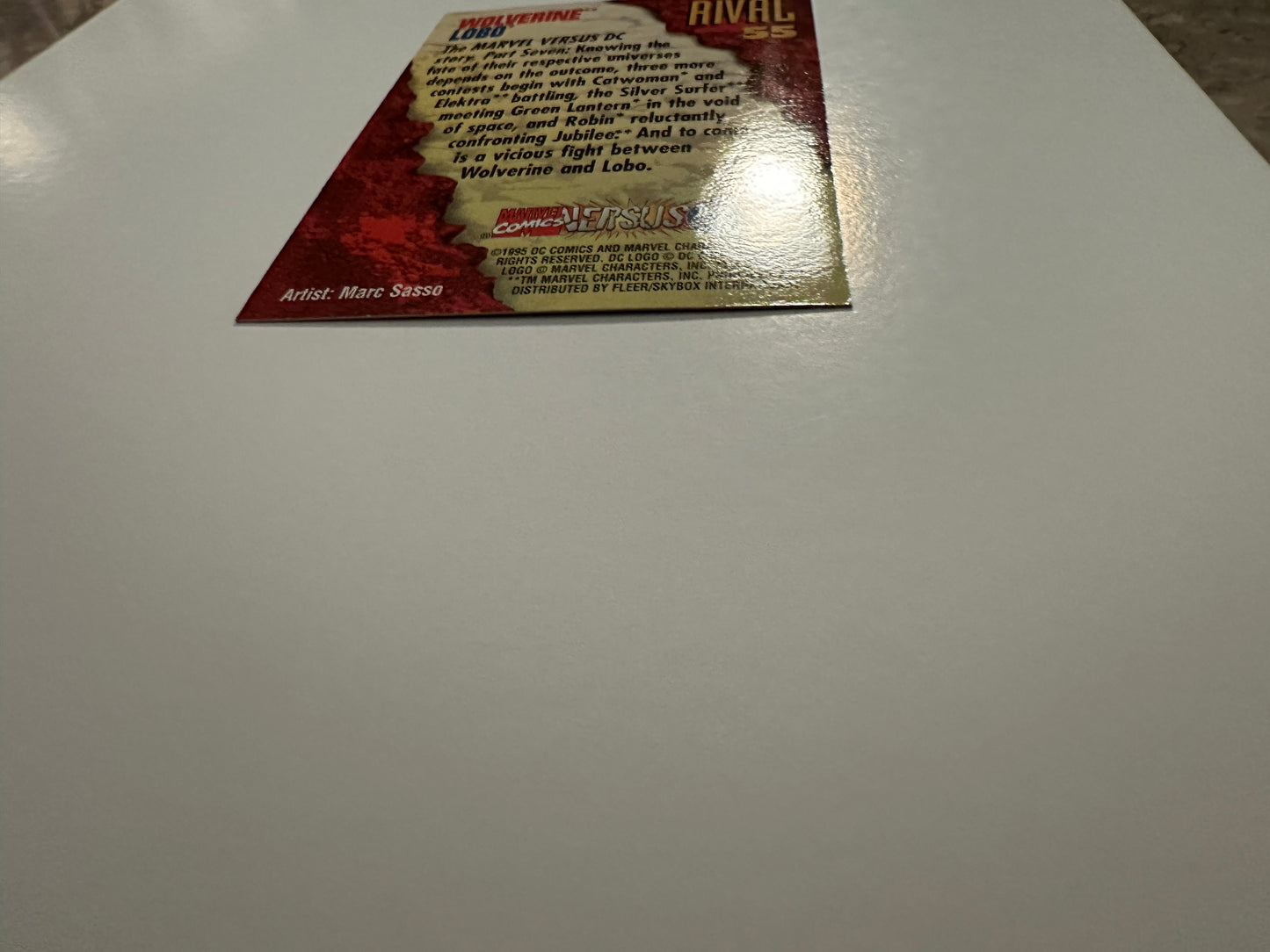 Wolverine/Lobo #55 (1995 Fleer DC vs. Marvel) - High grade