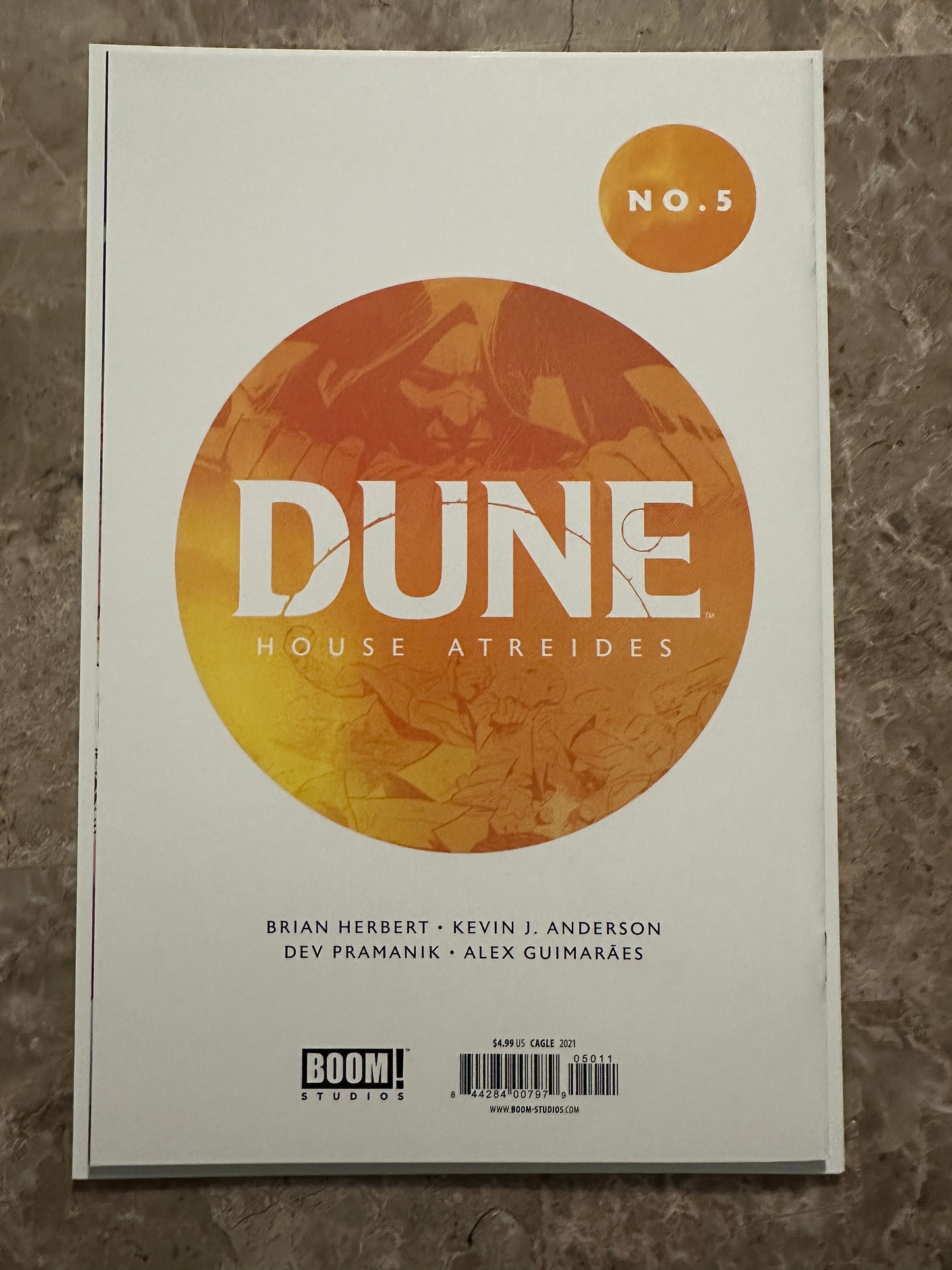 Dune House Atreides #1-5 Starter Set 1st Prints 9.4-9.8 (2020 Boom)