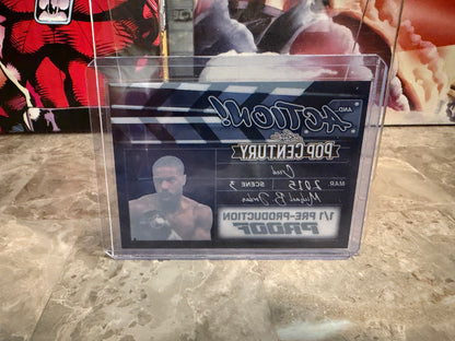 Michael B Jordan 2026 Leaf Pop Century And…Action! Auto Creed 1/1 Proof