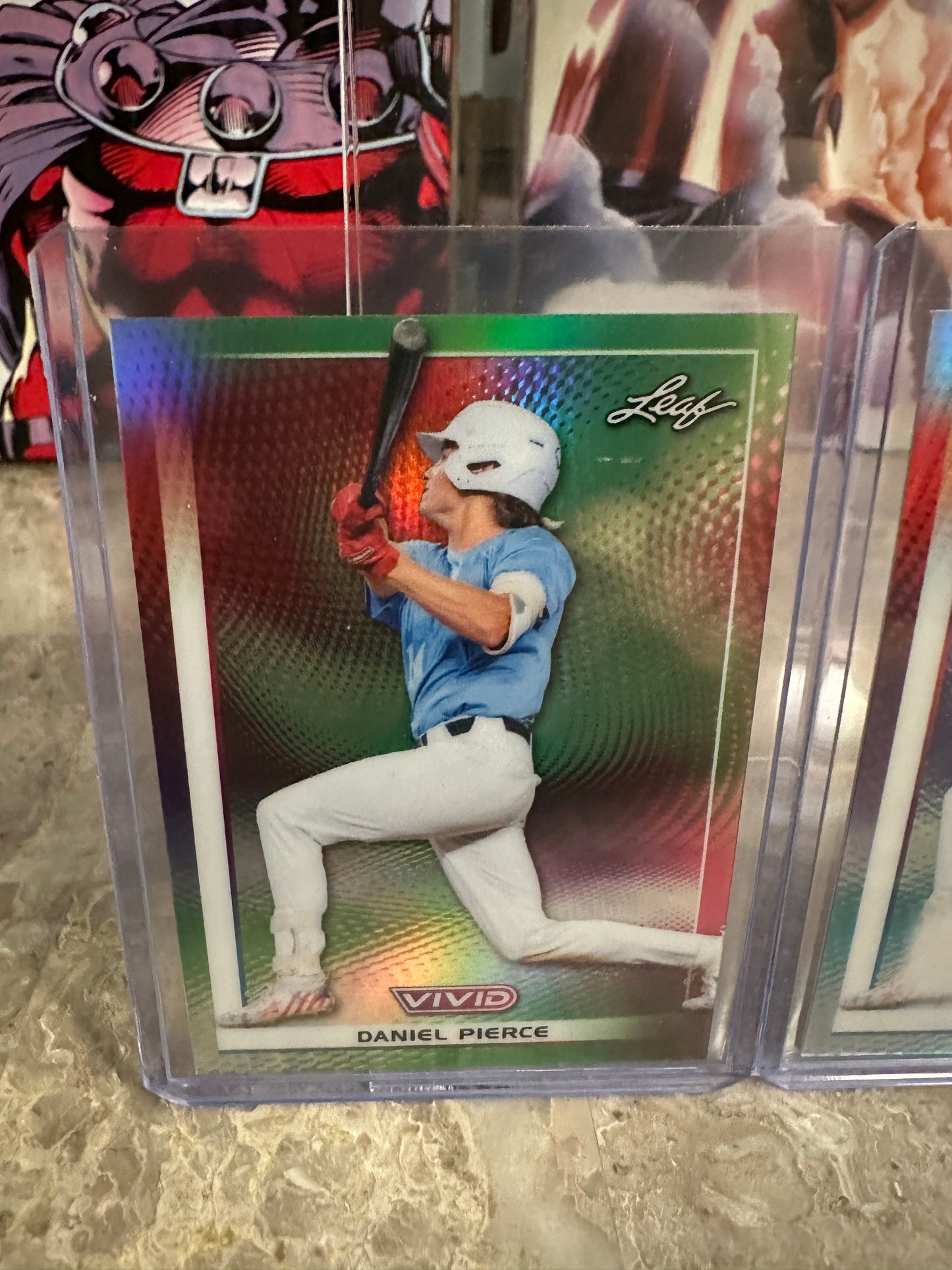 Daniel Pierce 2026 Leaf Vivid Baseball Two-Card Premium Retail Lot