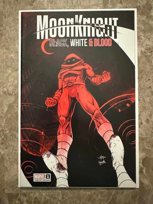 Moon Knight Black White and Blood #1 Illuminati (Marvel 2022) - High Grade